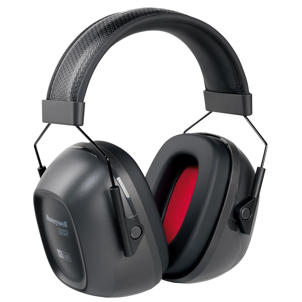 Honeywell VS130 VeriShield Black Over-The-Head Earmuff, NRR 30