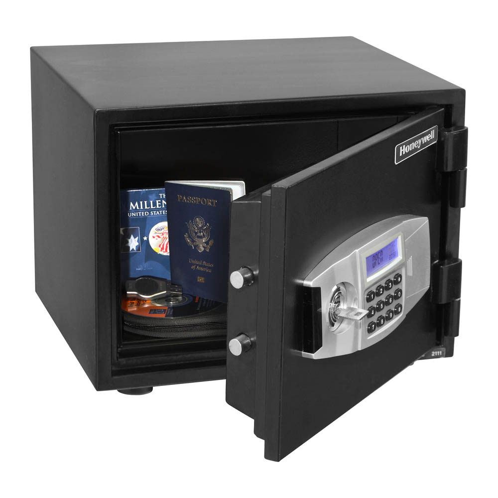 Honeywell 2111 Water Resistant Steel Fire and Security Safe (.50 cu ft.) - Image 2