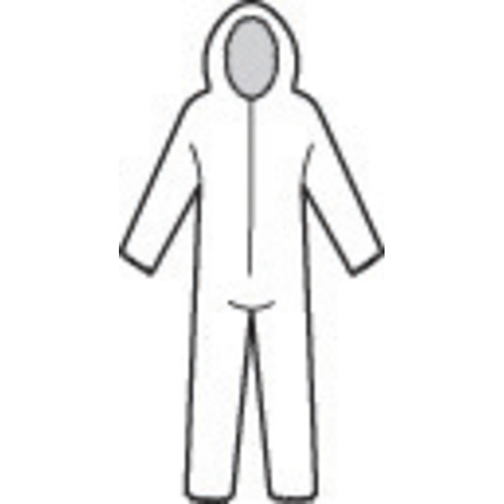 Honeywell North Gen PRO Coverall, White, 3X-Large - 35596W/3XL - Image 2