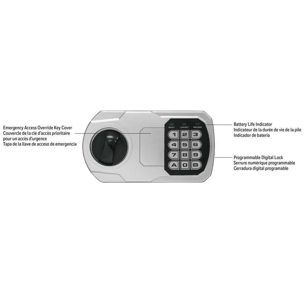 Honeywell 5110 Digital Steel Security Safe (0.51 cu ft.) - Image 5
