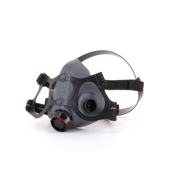 Honeywell North 5500 Series Half Mask Respirator with Dual Cartridge Connectors for N Series Filters - Image 2