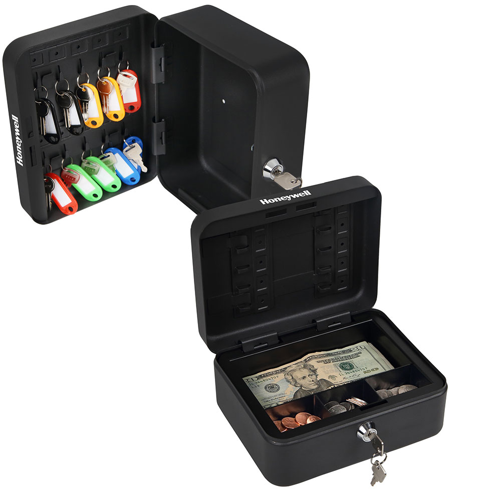 Honeywell 6111 Convertible Cash and Key Box (10 Keys) - Image 2