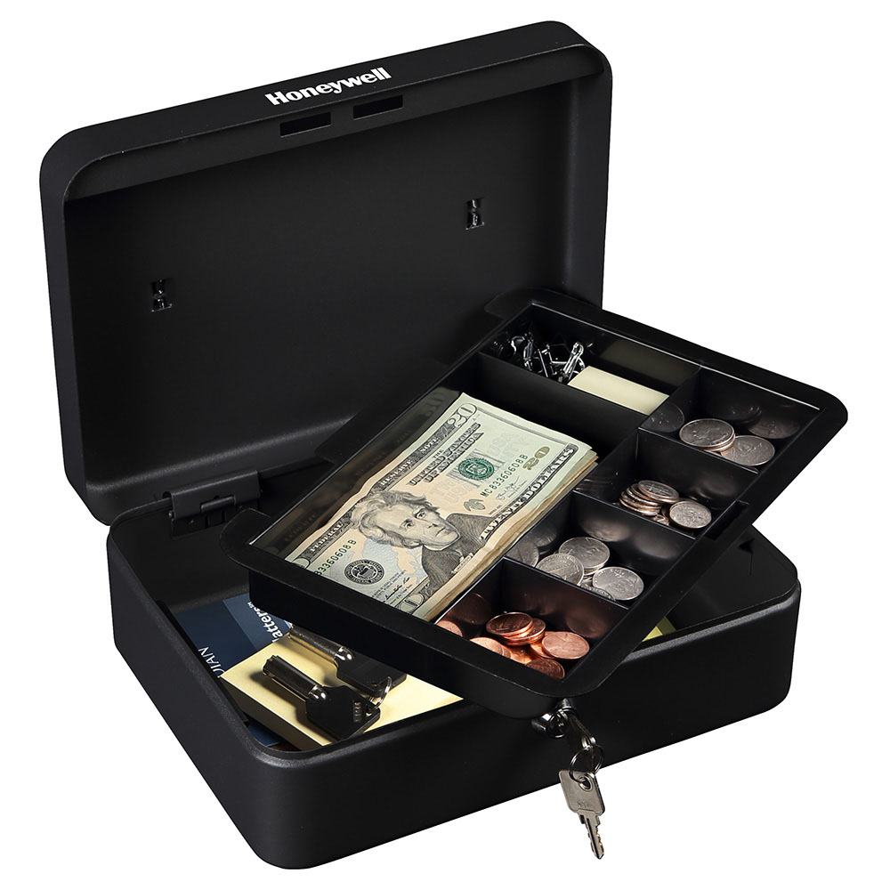 Honeywell 6112 Steel Cash Box (1 Bill / 5 Coin Slots) - Image 3