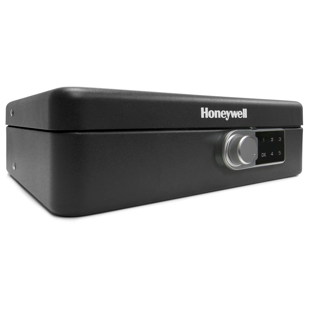 Honeywell 6213DG Digital Tiered Cash Box with Touchpad Lock (4 Bill/5 Coin Slots) - Image 2