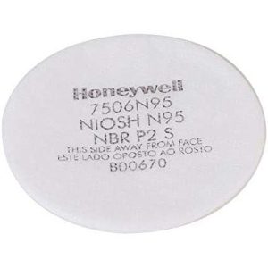 Honeywell North N95 Pad Filters For Air Purifying Respirators, N Series 10 Pack - 7506N95