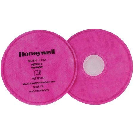 Honeywell North Flexible, Low Profile P100 Filter, 2-Pack - 75FFP100