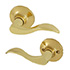 Honeywell Wave Passage Door Lever, Satin Nickel, 8106303 - Image 8