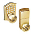Honeywell Electronic Entry Knob Door Lock with Keypad in Antique Brass, 8732101 - Image 7