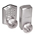 Honeywell Electronic Entry Knob Door Lock with Keypad in Antique Brass, 8732101 - Image 9