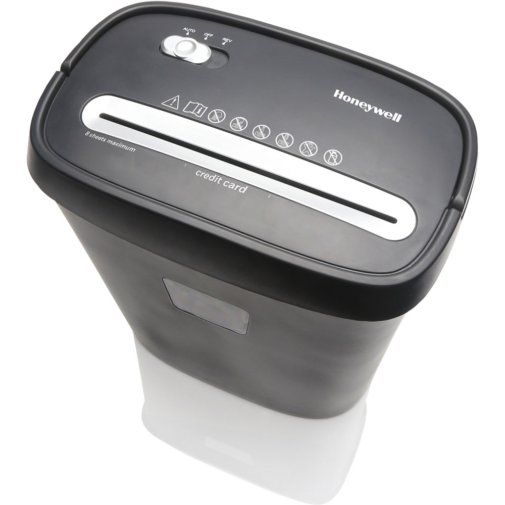Honeywell 8 Sheet Cross Cut Paper Shredder, 9308F - Image 2