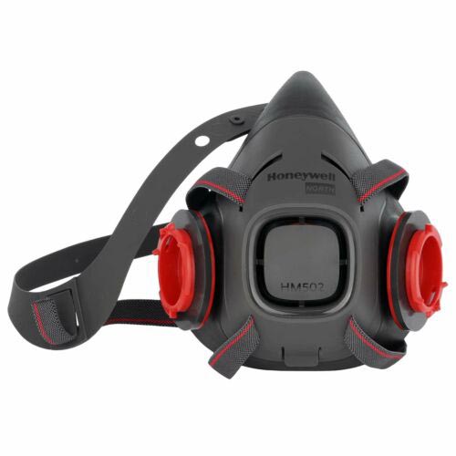 Honeywell North HM502TM Drop-Down Elastomeric Threaded Half Mask Respirator, Medium