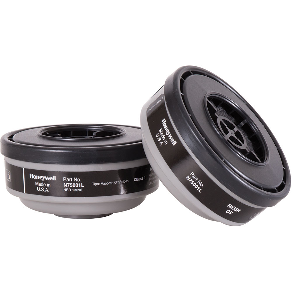 Honeywell North Organic Vapor (OV) Respirator Cartridge, 2 Pack - N75001L