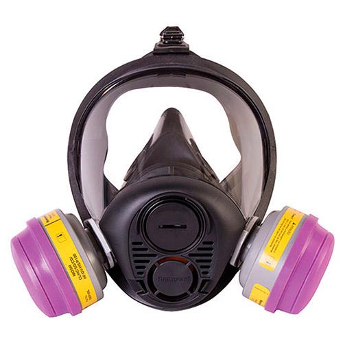 Honeywell RU6500 Series Silicone Full Facepiece Respirator with 5 Point Harness - Image 3