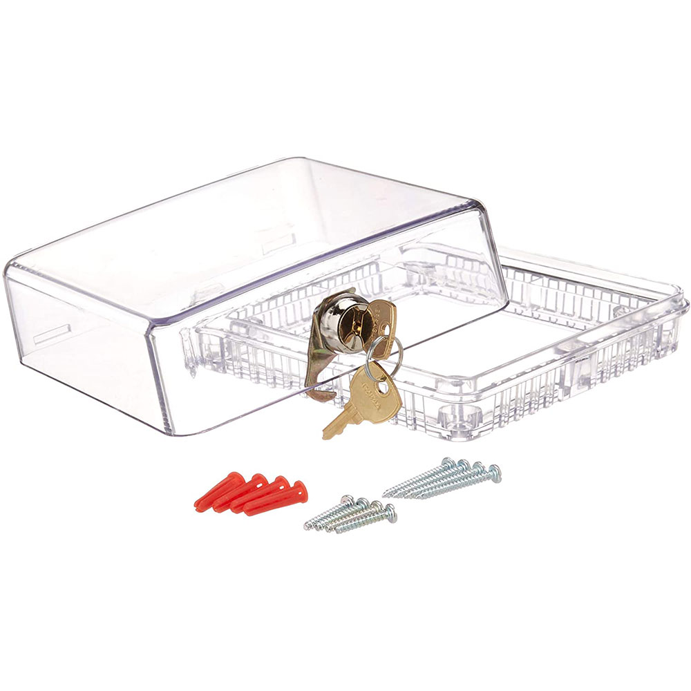 Honeywell Home CG510A Small Thermostat Guard with Inner Shelf to Prevent Tampering - Image 4