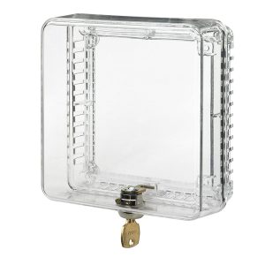 Honeywell Home CG510A Small Thermostat Guard with Inner Shelf to Prevent Tampering