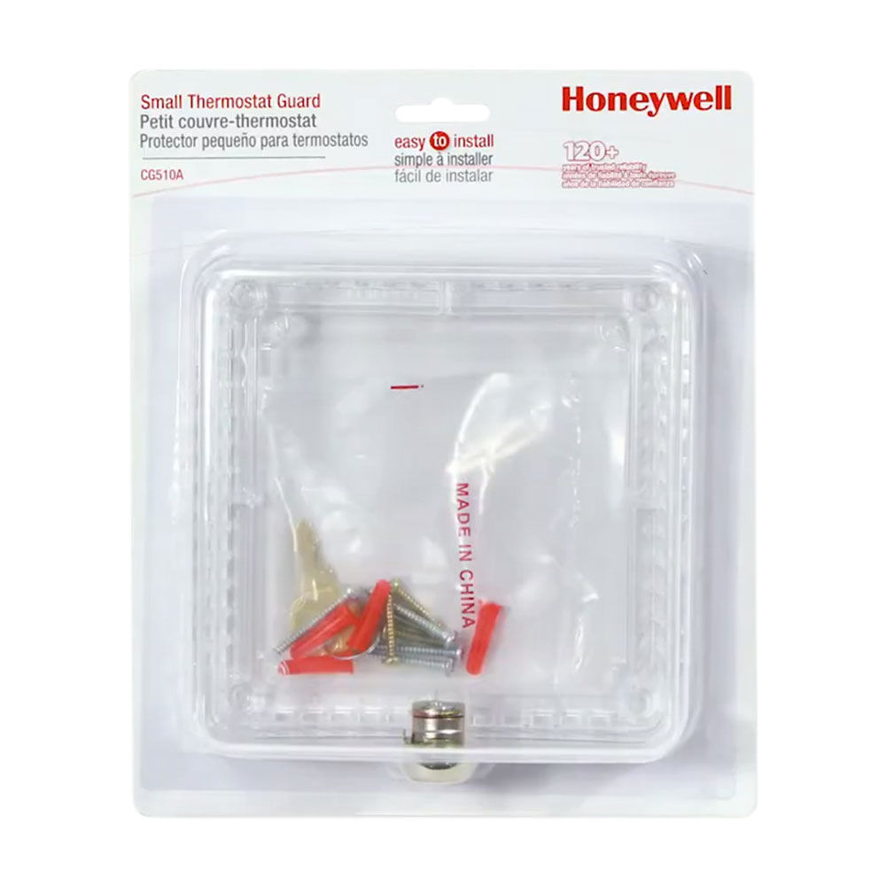 Honeywell Home CG510A Small Thermostat Guard with Inner Shelf to Prevent Tampering - Image 6