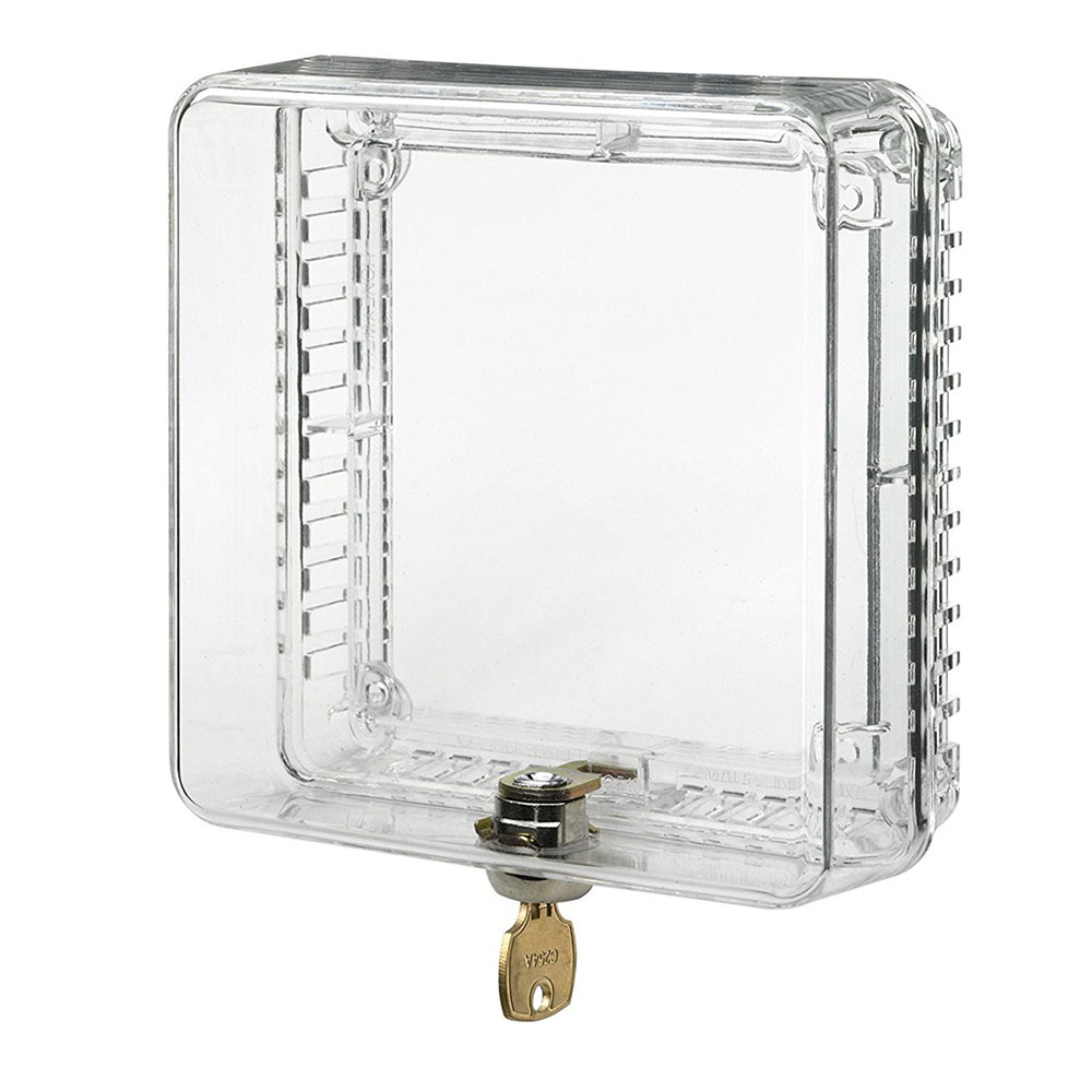 Honeywell Home CG510A Small Thermostat Guard with Inner Shelf to Prevent Tampering