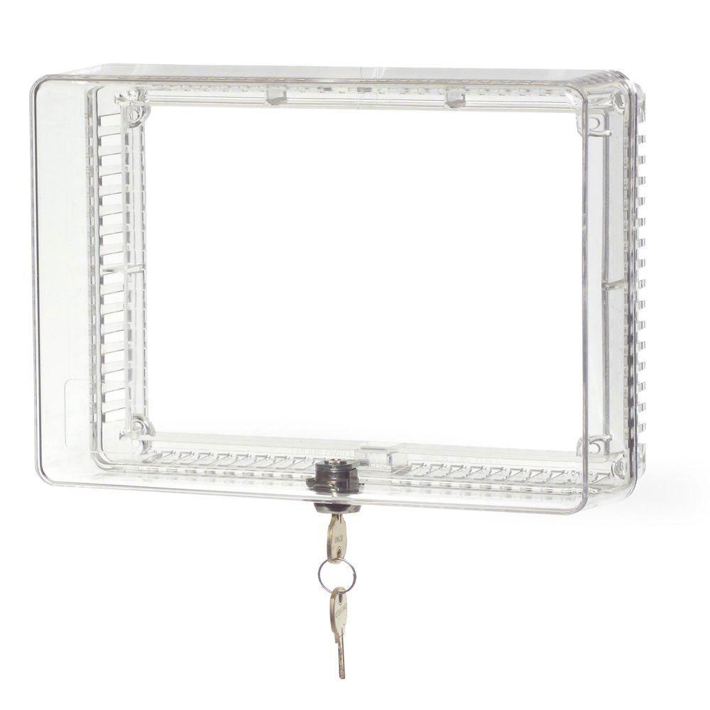 Honeywell Home CG511A Medium Thermostat Guard with Inner Shelf to Prevent Tampering