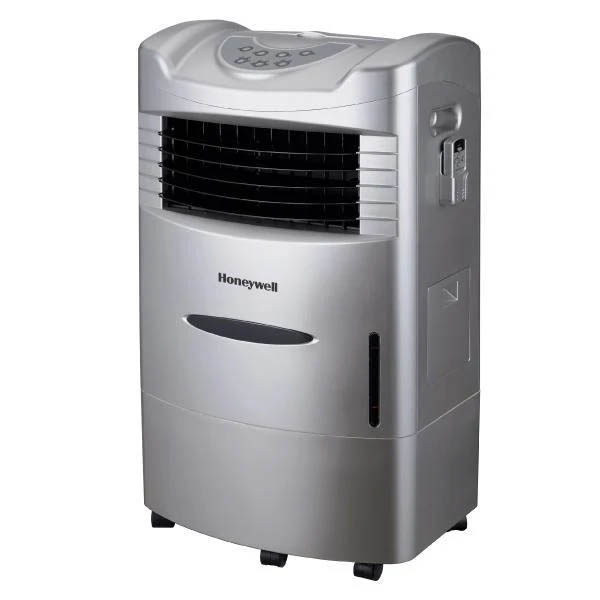 Honeywell CL201AE Portable Evaporative Cooler with Remote Control, 470 CFM - 5.3 Gallon Tank, Gray
