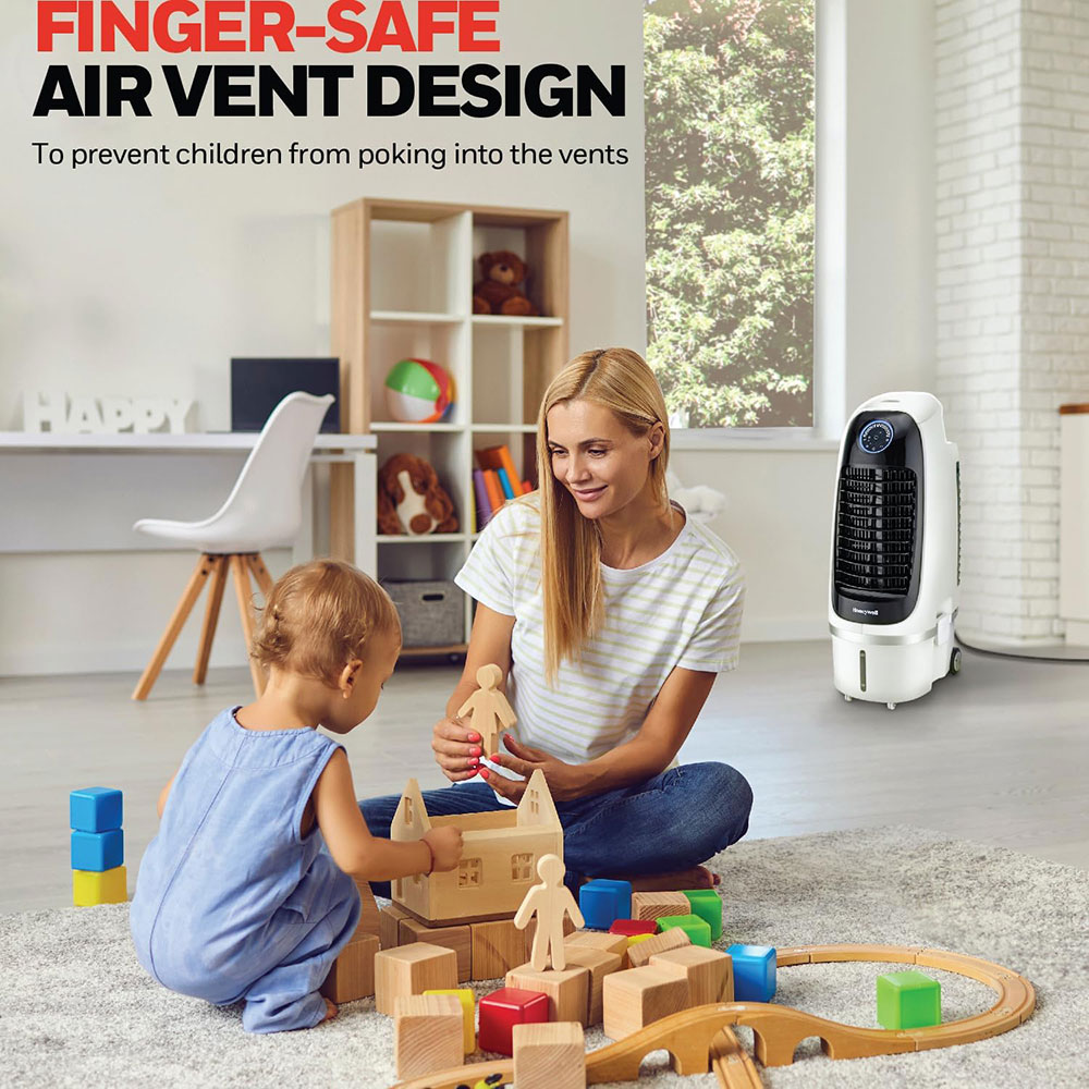 Honeywell CS10PE Spot Evaporative Air Cooler with Detachable Tank, 459 CFM for Small Spaces - White - Image 7