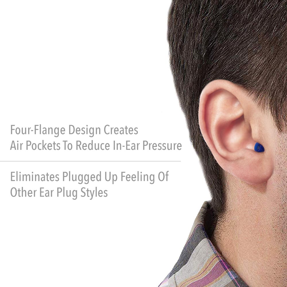 Howard Leight by Honeywell Airsoft Flanged Reusable Earplugs, 1000 Pairs - Image 4