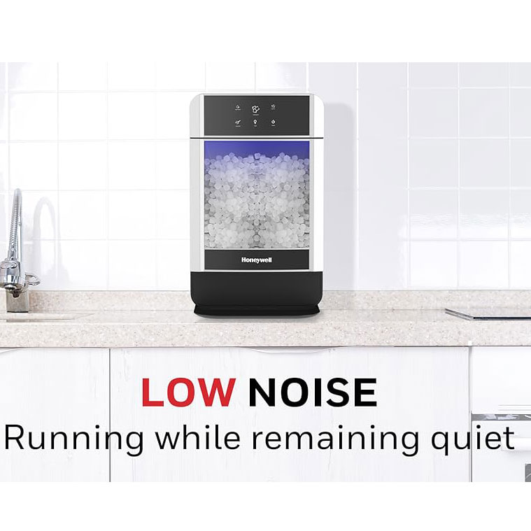 Honeywell Nugget Ice Maker, Countertop Water Line Connect Chewable Ice Machine with One Click Operation and Large Ice Storage - H-ICE2 - Image 5