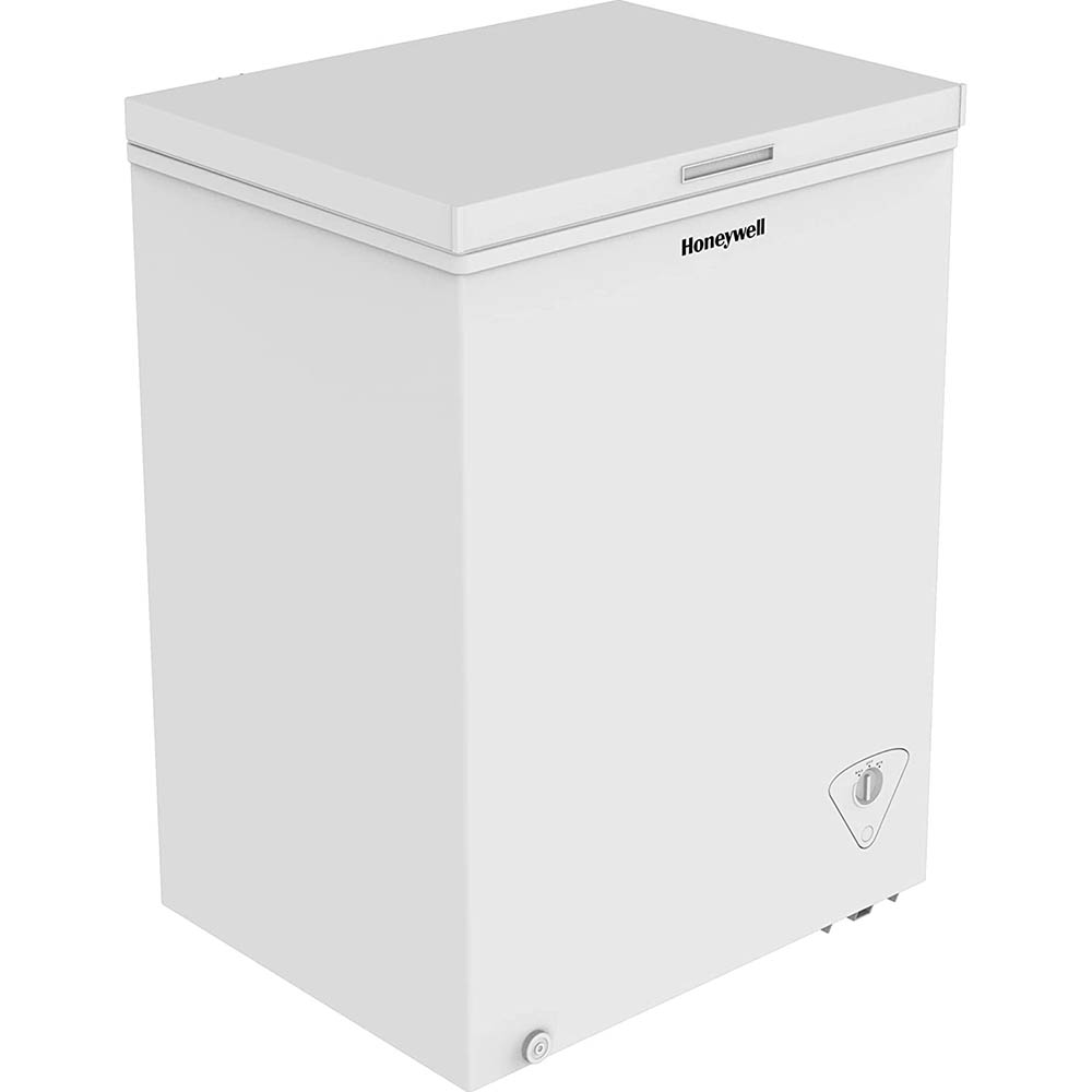 Honeywell 5 Cu Ft Chest Freezer with Removable Storage Basket, White - H5CFW - Image 2