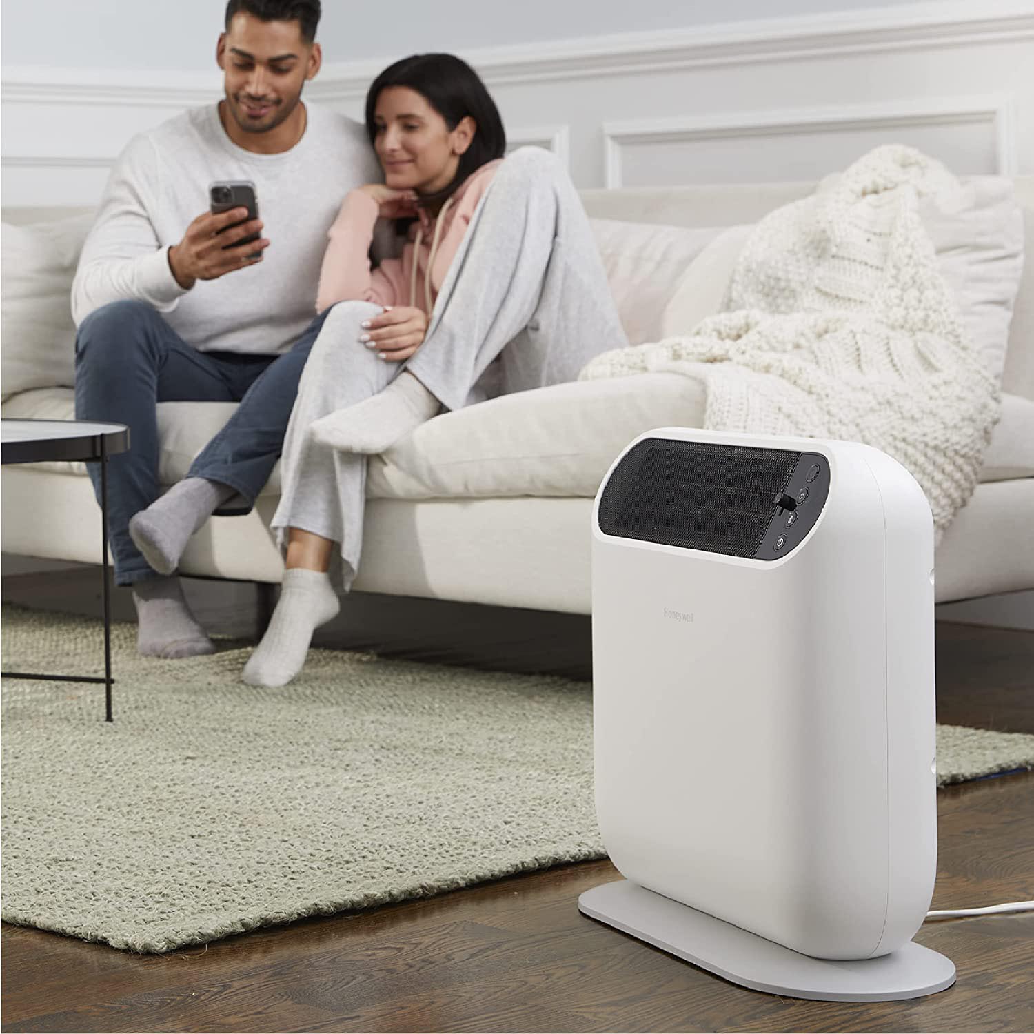 Honeywell ThermaWave 6 Ceramic Heater With Programmable Thermostat - White, HCE870W - Image 5