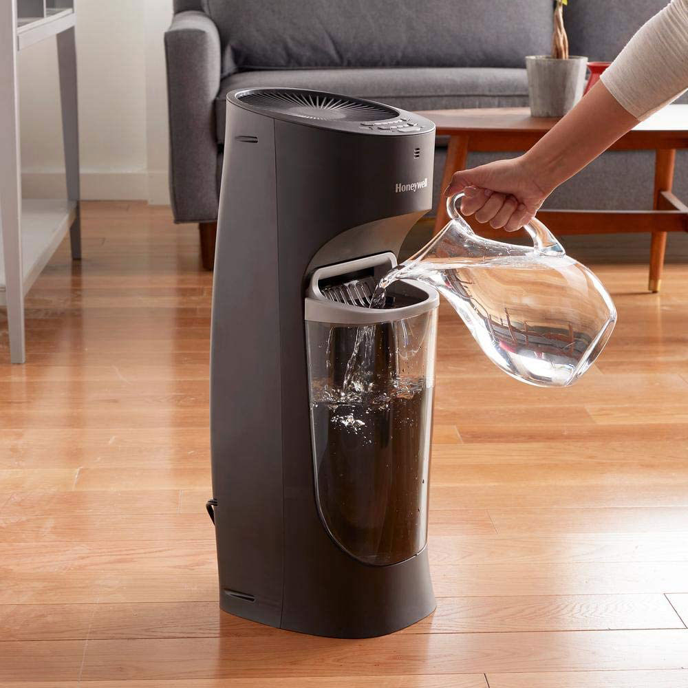 Honeywell Top Fill Cool Moisture Tower Humidifier - Black, HEV615B - Image 5