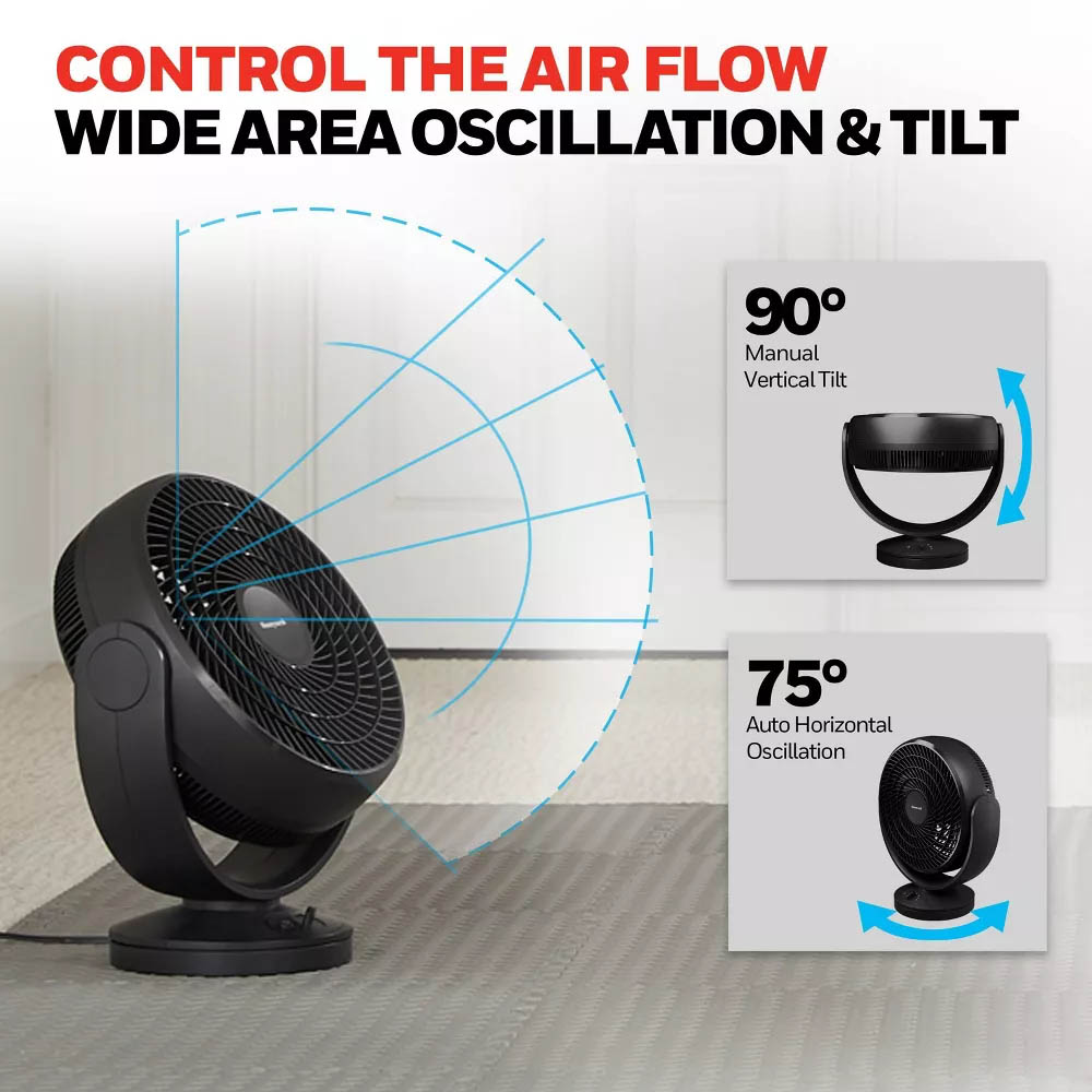 Honeywell TurboForce Oscillating Floor Fan - HF710 - Image 5