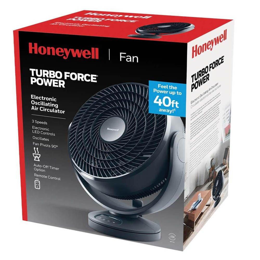 Honeywell TurboForce Electronic Oscillating Floor Fan - HF715 - Image 7