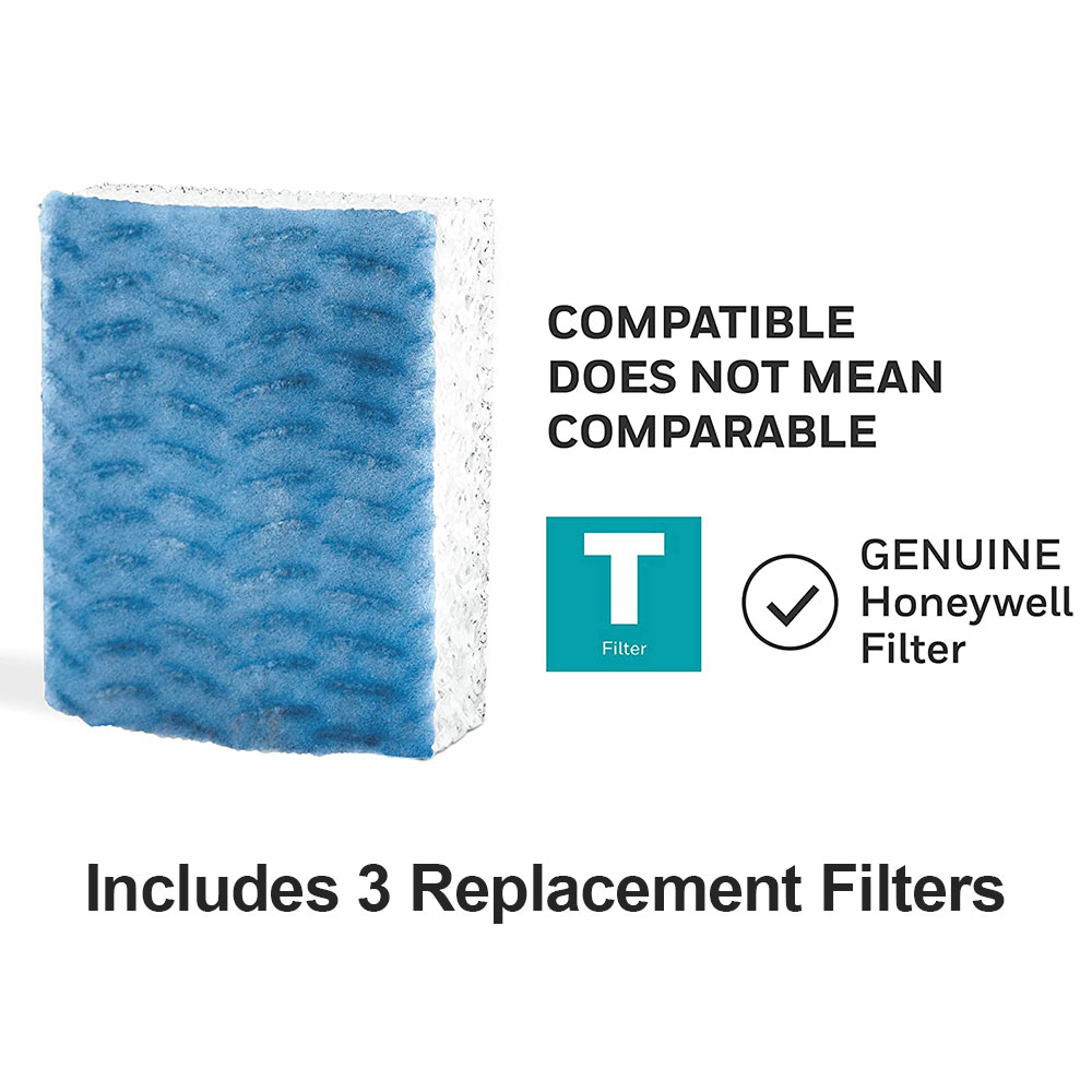 Honeywell HFT600 Replacement Humidifier Filter T for HEV615 and HEV620 Humidifiers - 3 Pack - Image 2