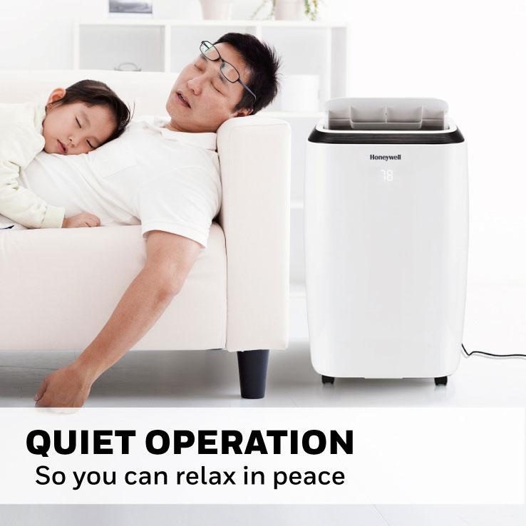 Honeywell 11,000 BTU Portable Air Conditioner, Fan, and Dehumidifier - White, HM2CESAWK8 - Image 8