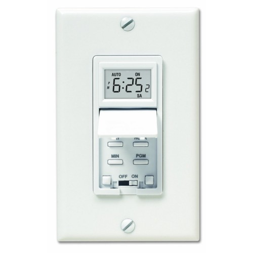 Honeywell Home Programmable Light Switch Timer, 40 Watt Minimum Lights Only - RPLS530A, White - Image 4