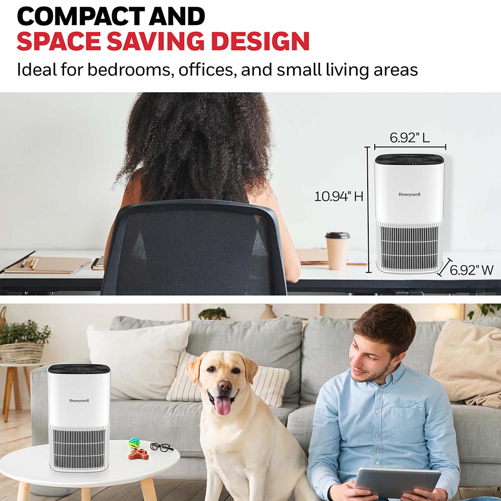 Honeywell Allergen Plus HEPA Air Purifier - White, HPA120W - Image 5