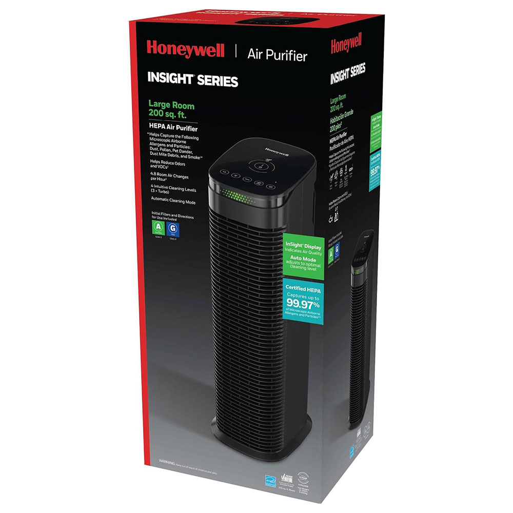 Honeywell HEPA Tower Air Purifier - Black, HPA180B - Image 4