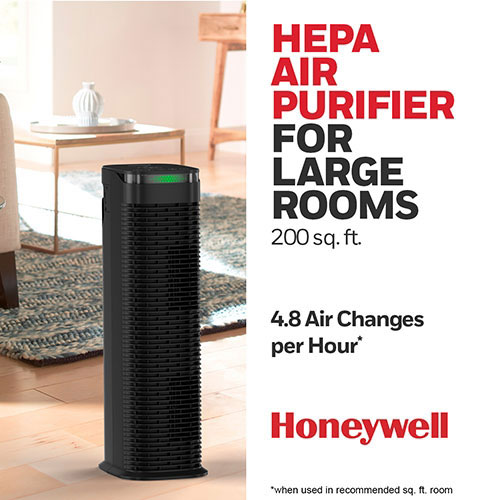 Honeywell HEPA Tower Air Purifier - Black, HPA180B - Image 7