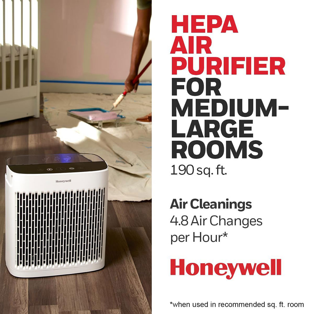 Honeywell Allergen Plus HEPA Air Purifier - White, HPA5100W - Image 7