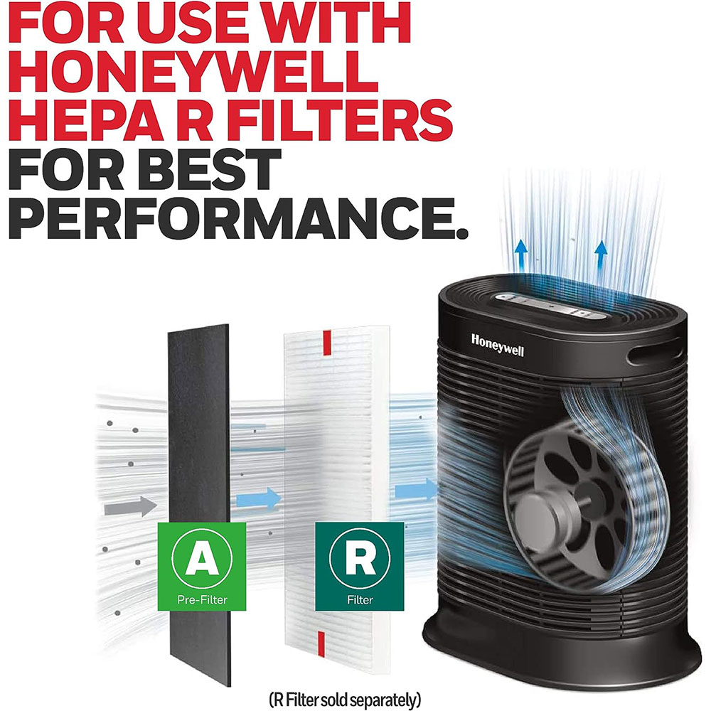 Honeywell HRF-A300 Pre-Cut Carbon Pre-Filter For HPA300 Series Air Purifiers - 4 Pack (Filter A) - Image 4