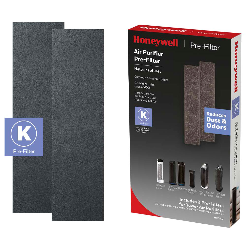 Honeywell Filter K Household Odor And Gas Reducing Pre-filter - 2 Pack, HRF-K2 - Image 3