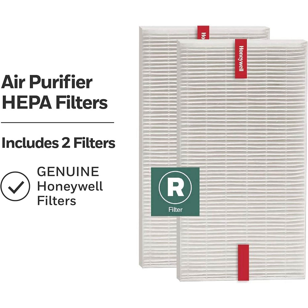 Honeywell HEPA Air Purifier Filter R - 2 Pack of Replacement Filters, HRF-R2 - Image 2