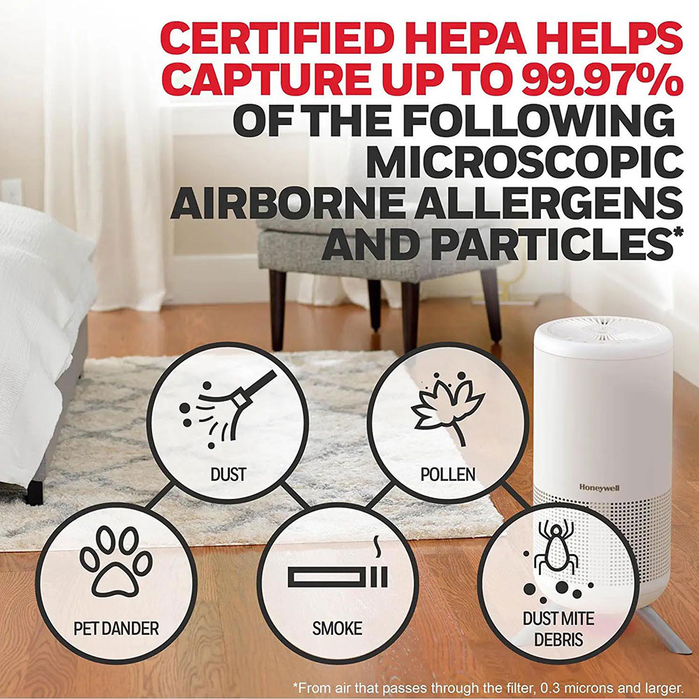 Honeywell HEPA Air Purifier Filter, HRFJ830 (Filter J) - Image 8