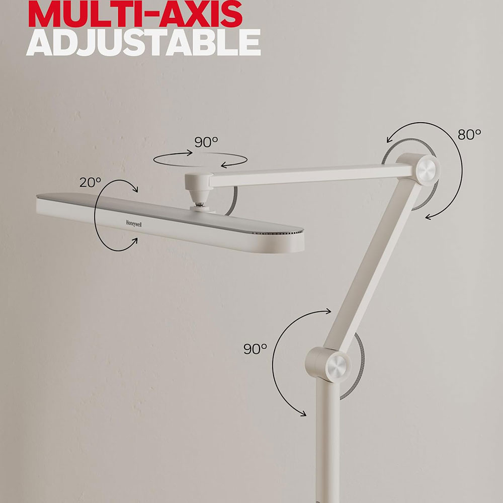 Honeywell Dimmable LED Floor Lamp with Sunturalux Technology and Dual Adjustable Arms - HWL-05D01 - Image 4