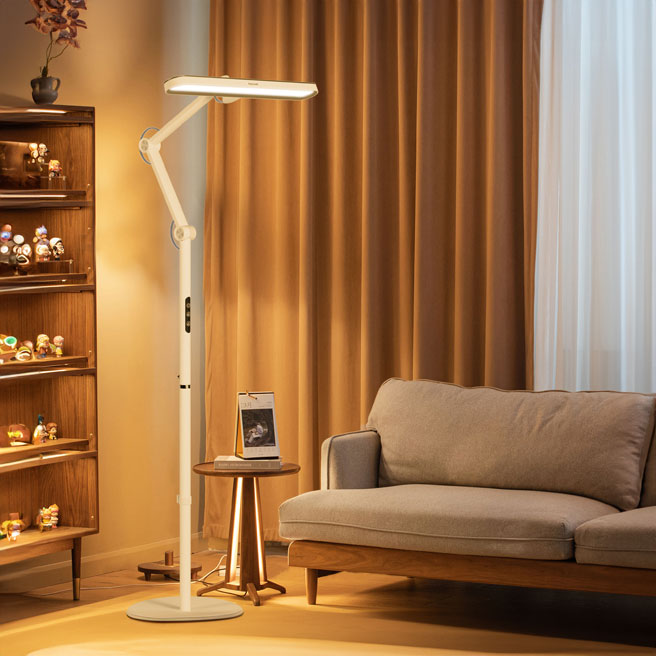 Honeywell Dimmable LED Floor Lamp with Sunturalux Technology and Dual Adjustable Arms - HWL-05D01 - Image 7