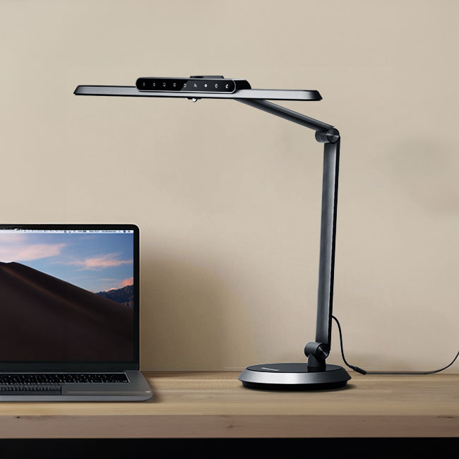 Honeywell Smart Motion Sensing Desk Lamp with Adjustable Arm and Touch Controls - HWT-H9 - Image 6