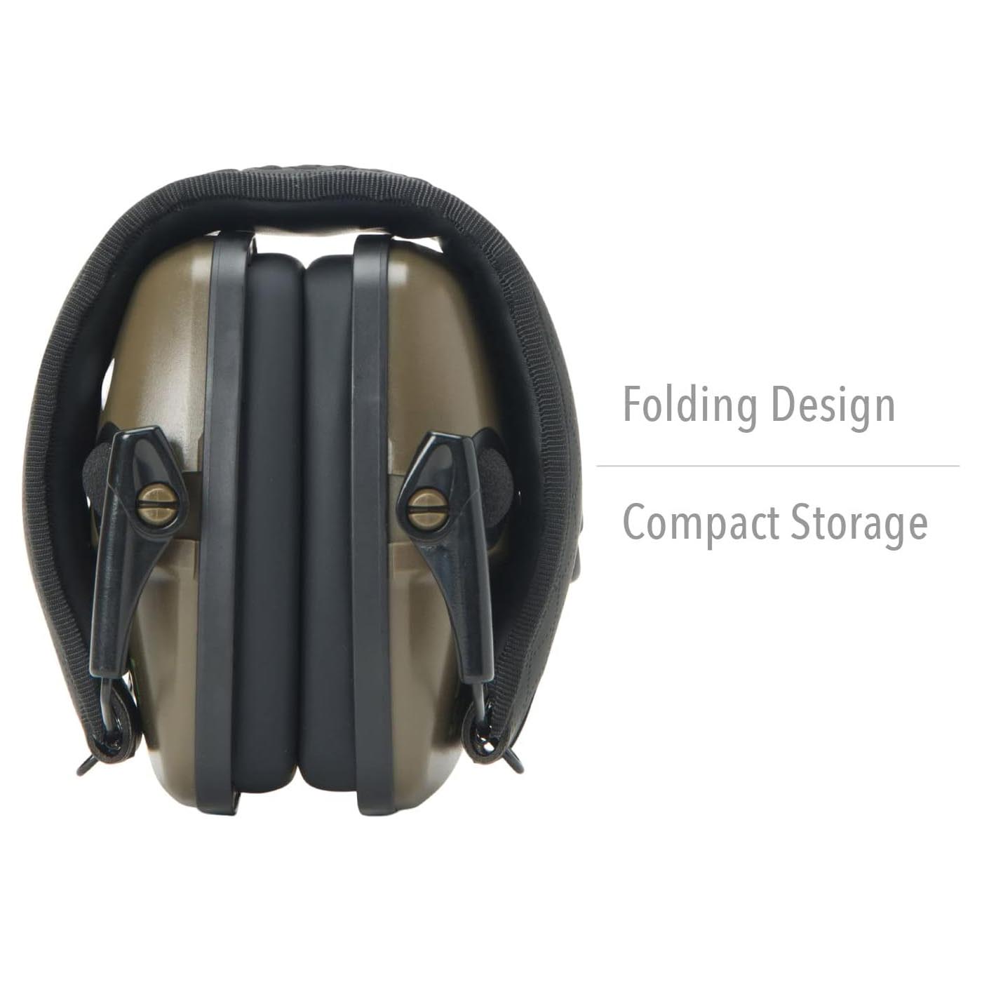 Howard Leight Impact Sport Shooting Earmuff with Bluetooth, Hunter Green - R-02548 - Image 2