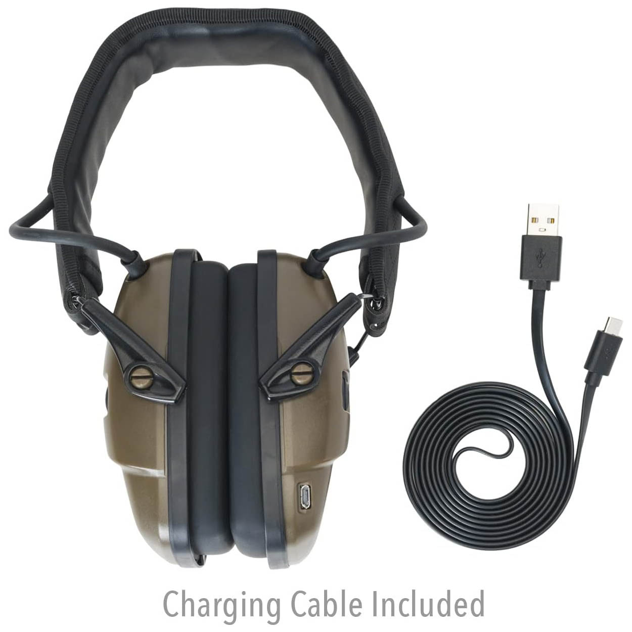 Howard Leight Impact Sport Shooting Earmuff with Bluetooth, Hunter Green - R-02548 - Image 7