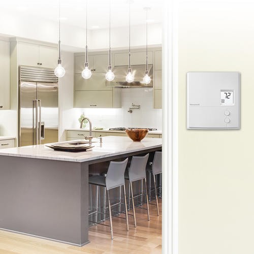 Honeywell Home RLV3150A Digital Non-Programmable Line Volt Thermostat for Electric Baseboard Heaters - Image 5