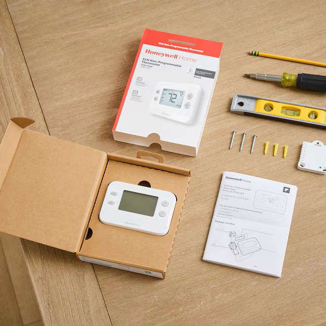 Honeywell Home X1N Non-Programmable Thermostat for Heating and Cooling Systems - Image 6