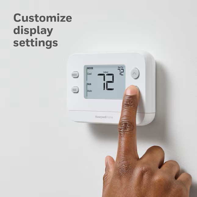 Honeywell Home X1N Non-Programmable Thermostat for Heating and Cooling Systems - Image 7